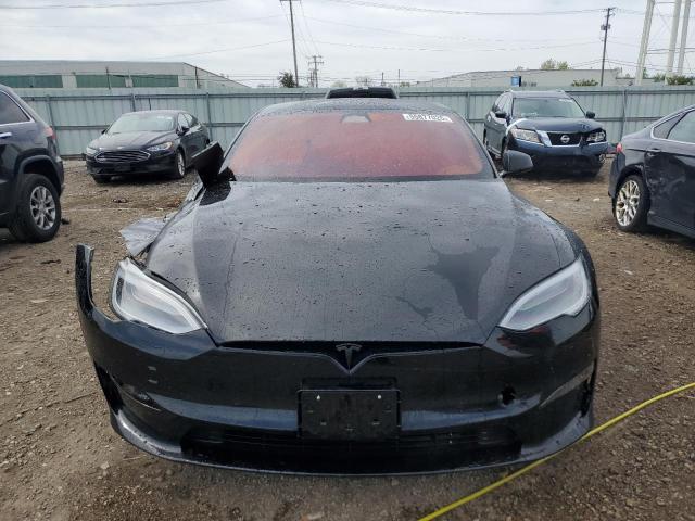5YJSA1E6XMF456295 - 2021 TESLA MODEL S 黑色 照片 5