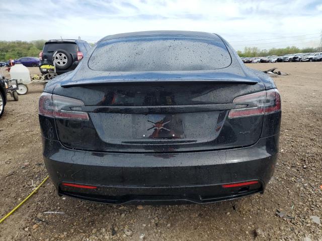 5YJSA1E6XMF456295 - 2021 TESLA MODEL S 黑色 照片 6