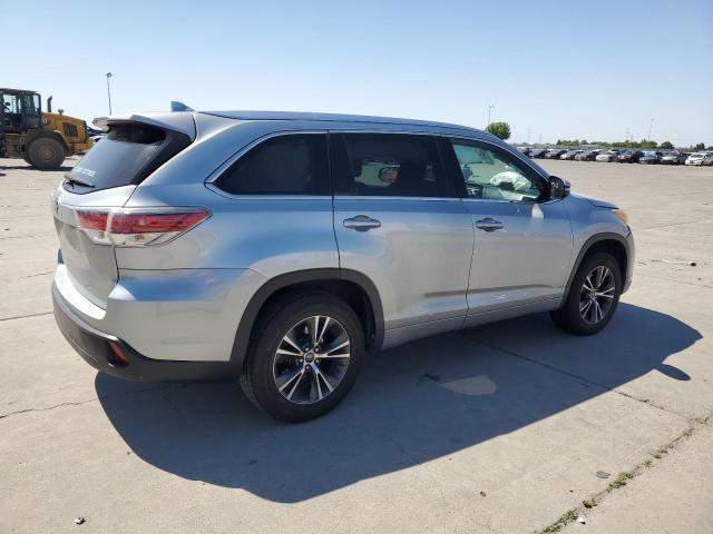5TDKKRFH4GS164749 - 2016 TOYOTA HIGHLANDER XLE GRAY photo 3