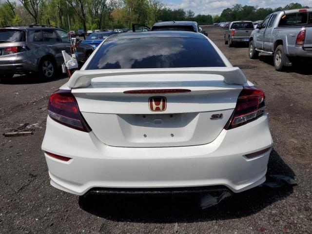 2HGFG4A55FH703364 - 2015 HONDA CIVIC SI WHITE photo 6