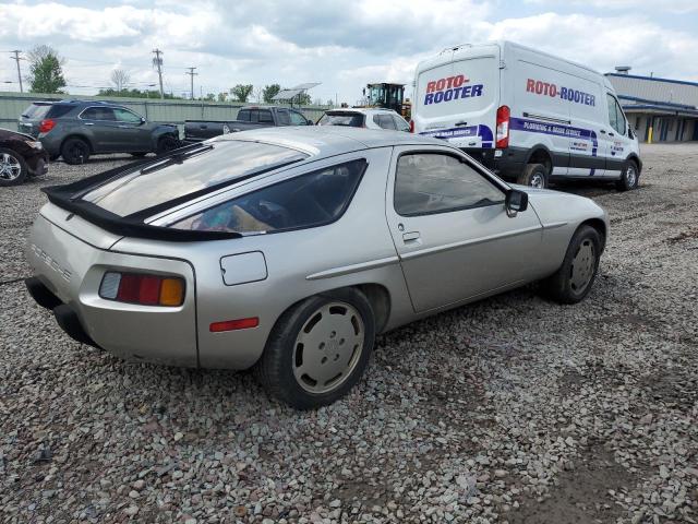 WP0JA0925CS820752 - 1982 PORSCHE 928 SILVER photo 3