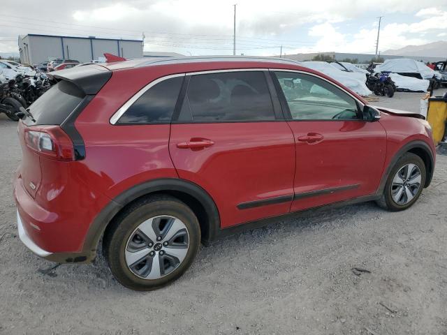 KNDCC3LC5H5070796 - 2017 KIA NIRO EX RED photo 3