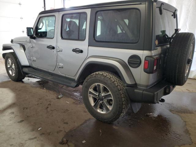 1C4HJXEN7KW624228 - 2019 JEEP WRANGLER U SAHARA GRAY photo 2