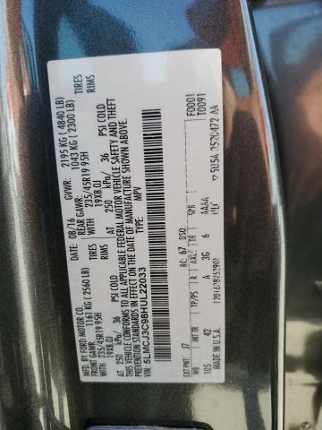 5LMCJ3C98HUL22033 - 2017 LINCOLN MKC RESERVE Grafit foto 14