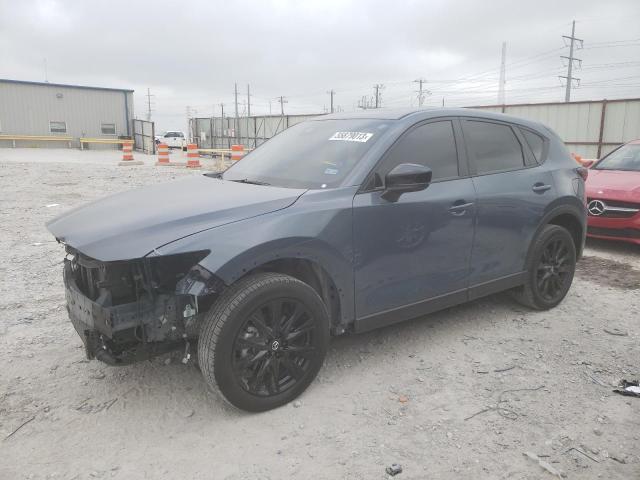 JM3KFBCY8M0385647 - 2021 MAZDA CX-5 CARBON EDITION GRAY photo 1