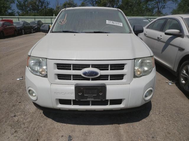 1FMCU493X9KB92790 - 2009 FORD ESCAPE HYBRID WHITE photo 5