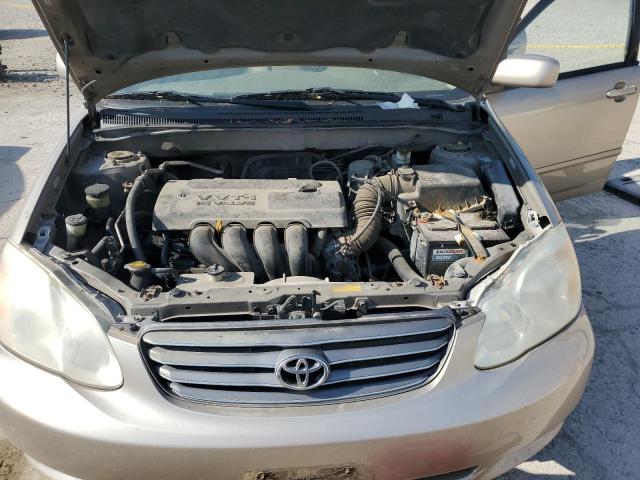 1NXBR32E34Z225502 - 2004 TOYOTA COROLLA CE TAN photo 11