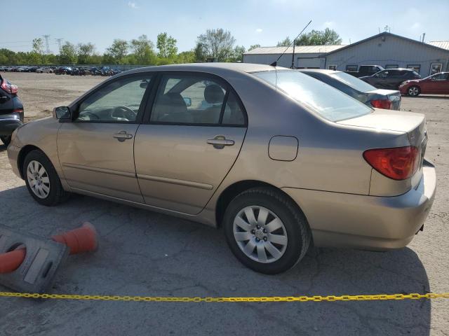 1NXBR32E34Z225502 - 2004 TOYOTA COROLLA CE TAN photo 2