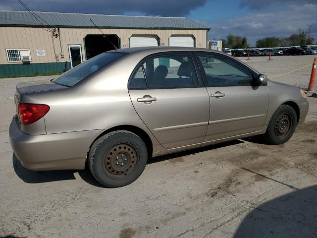 1NXBR32E34Z225502 - 2004 TOYOTA COROLLA CE TAN photo 3