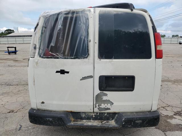 1GCUGADX9A1144846 - 2010 CHEVROLET EXPRESS G1 WHITE photo 6