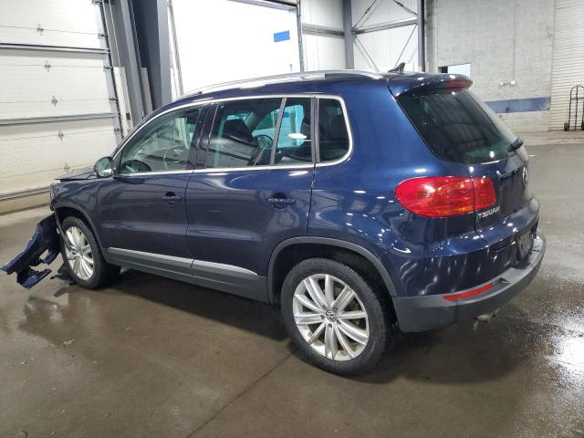 WVGBV3AX3DW611839 - 2013 VOLKSWAGEN TIGUAN S BLUE photo 2