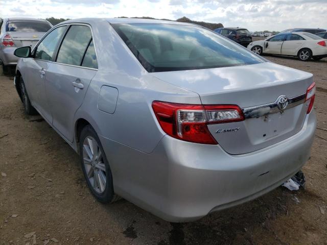 4T4BF1FK1CR240856 - 2012 TOYOTA CAMRY BASE SILVER photo 3