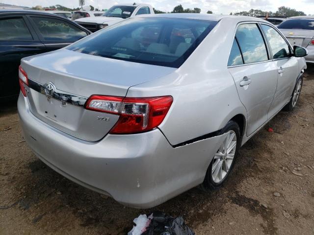 4T4BF1FK1CR240856 - 2012 TOYOTA CAMRY BASE SILVER photo 4