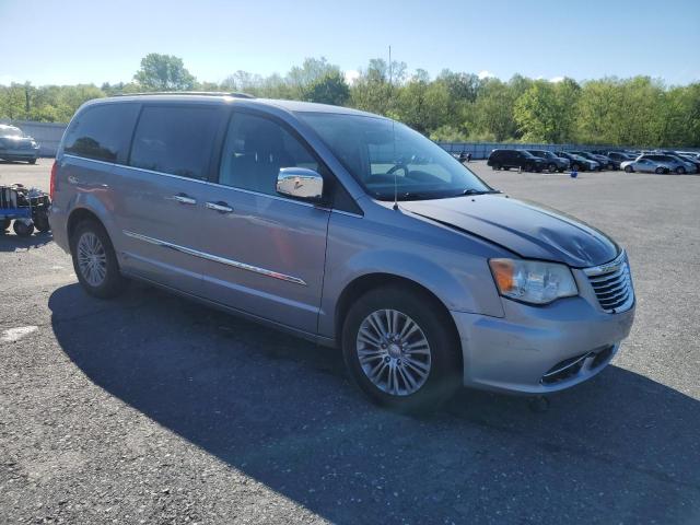 2C4RC1CG8DR802241 - 2013 CHRYSLER TOWN & COU TOURING L SILVER photo 4