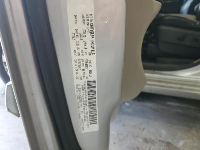 2C4RC1CG2CR227228 - 2012 CHRYSLER TOWN & COU TOURING L SILVER photo 13