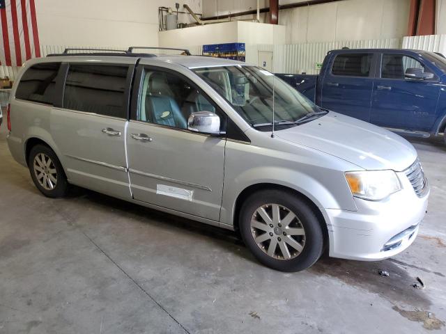 2C4RC1CG2CR227228 - 2012 CHRYSLER TOWN & COU TOURING L SILVER photo 4
