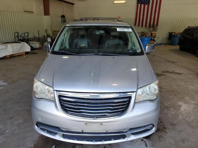 2C4RC1CG2CR227228 - 2012 CHRYSLER TOWN & COU TOURING L SILVER photo 5