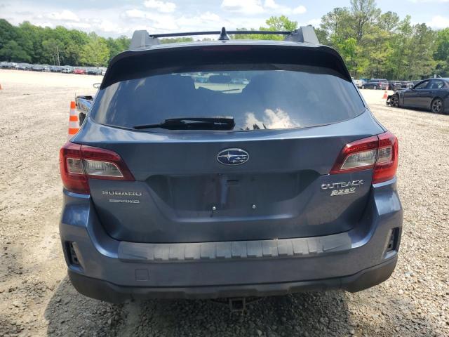 4S4BSANC5G3270826 - 2016 SUBARU OUTBACK 2.5I LIMITED BLUE photo 6