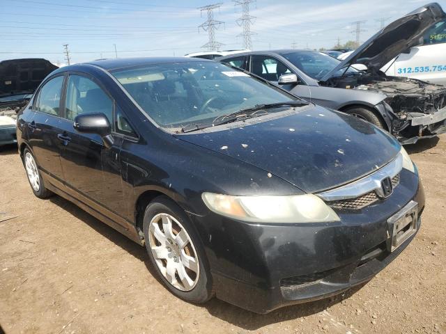 19XFA1F51AE052973 - 2010 HONDA CIVIC LX Սև լուսանկար 4