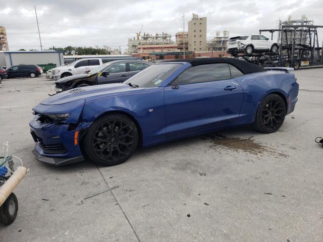 1G1FH3D74L0127357 - 2020 CHEVROLET CAMARO SS BLUE photo 1