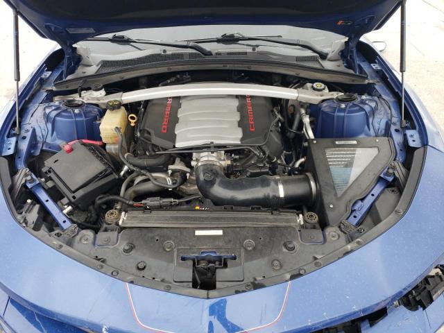 1G1FH3D74L0127357 - 2020 CHEVROLET CAMARO SS BLUE photo 11