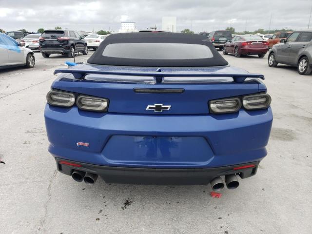 1G1FH3D74L0127357 - 2020 CHEVROLET CAMARO SS BLUE photo 6