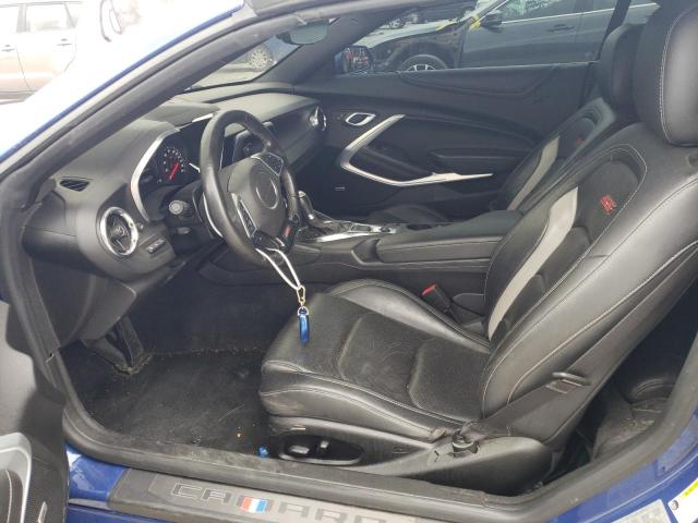 1G1FH3D74L0127357 - 2020 CHEVROLET CAMARO SS BLUE photo 7