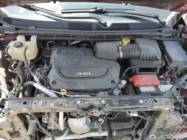 2C4RC1BG1JR122808 - 2018 CHRYSLER PACIFICA TOURING L Tünd qırmızı foto 12