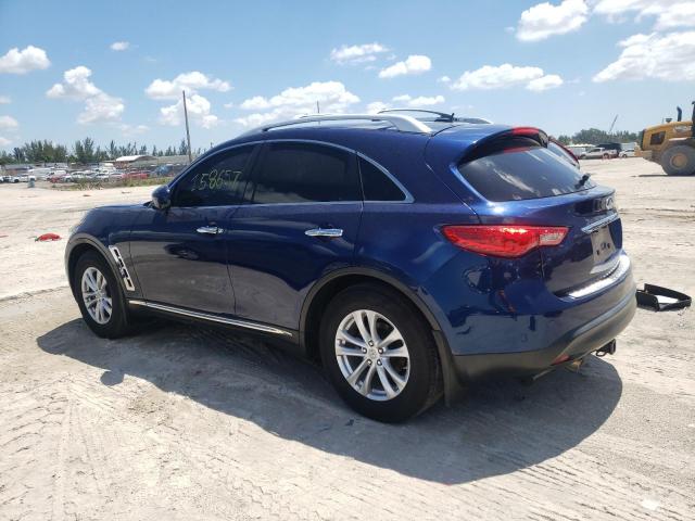 JN8CS1MW3DM174353 - 2013 INFINITI FX37 BLUE photo 2