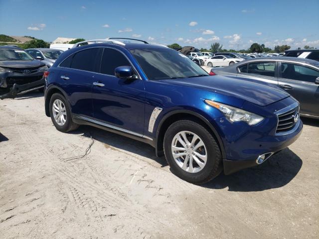 JN8CS1MW3DM174353 - 2013 INFINITI FX37 BLUE photo 4