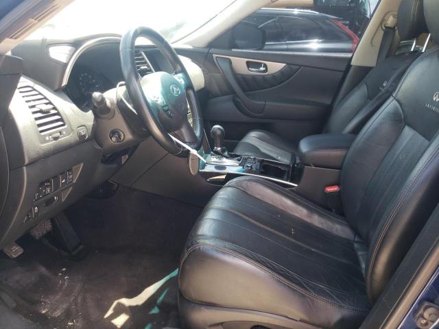 JN8CS1MW3DM174353 - 2013 INFINITI FX37 BLUE photo 7