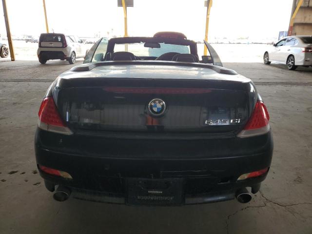 WBAEK73495B327075 - 2005 BMW 645 CI AUTOMATIC BLACK photo 6