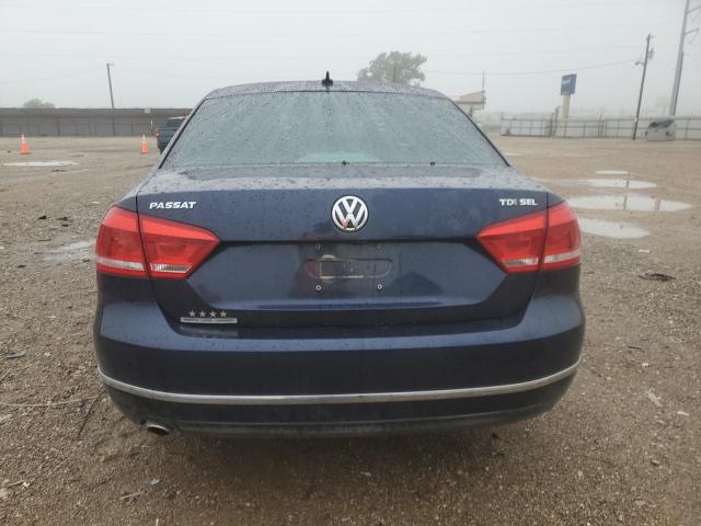 1VWCV7A31FC057408 - 2015 VOLKSWAGEN PASSAT SEL BLUE photo 6