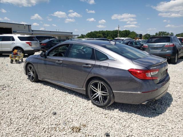 1HGCV2F91MA009050 - 2021 HONDA ACCORD TOURING GRAY photo 2