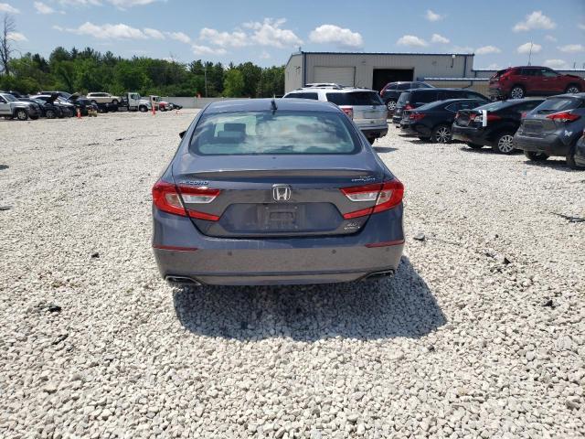 1HGCV2F91MA009050 - 2021 HONDA ACCORD TOURING GRAY photo 6