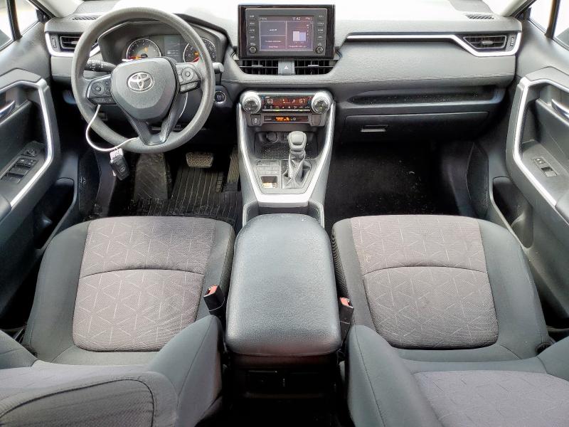 2T3P1RFV1KC024827 - 2019 TOYOTA RAV4 XLE BLUE photo 8