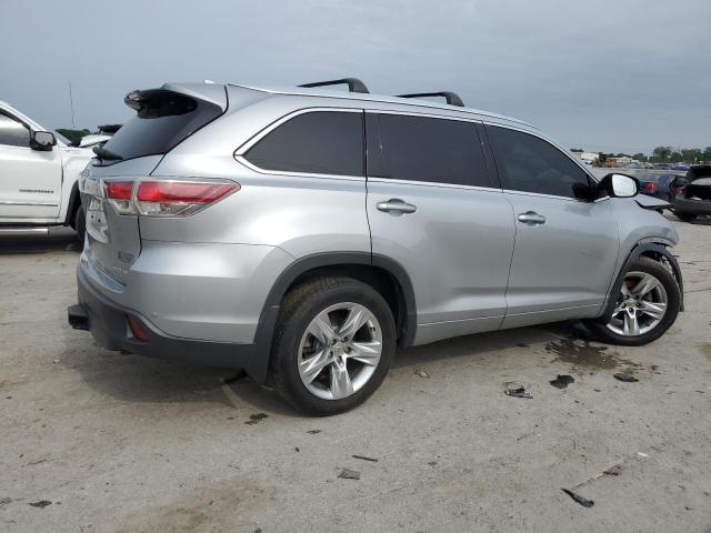 5TDDKRFH1FS112938 - 2015 TOYOTA HIGHLANDER LIMITED SILVER photo 3