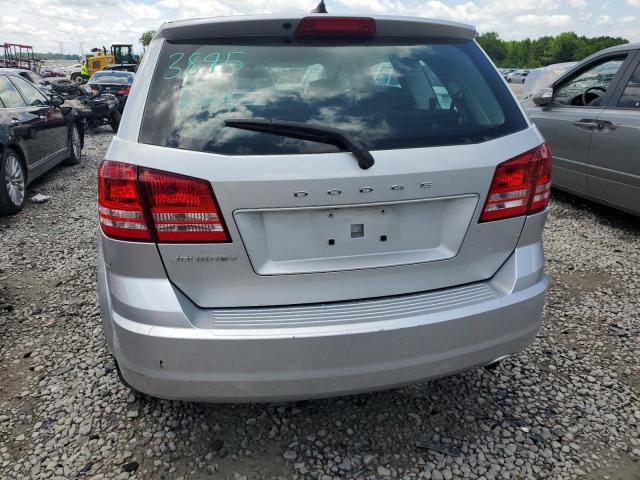 3C4PDCAB8CT372262 - 2012 DODGE JOURNEY SE SILVER photo 6