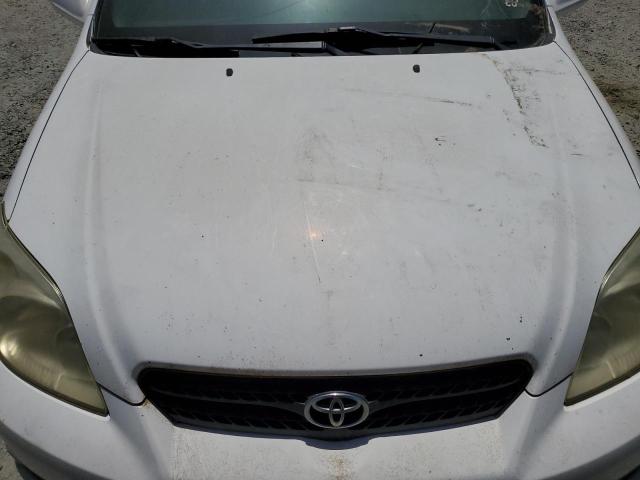 2T1KR32E35C426867 - 2005 TOYOTA COROLLA MA XR WHITE photo 11