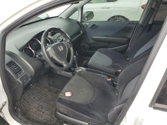 JHMGD38617S052098 - 2007 HONDA FIT S თეთრი ფოტო 7