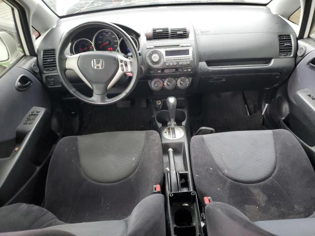 JHMGD38617S052098 - 2007 HONDA FIT S თეთრი ფოტო 8