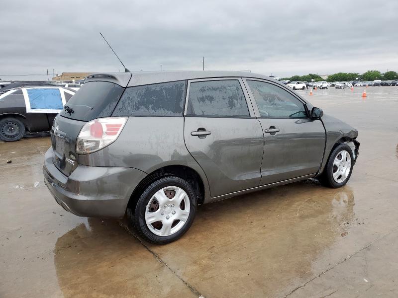 2T1KR32E97C640099 - 2007 TOYOTA COROLLA MA XR GRAY photo 3