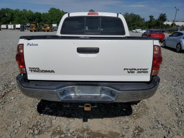 3TMJU62N57M047584 - 2007 TOYOTA TACOMA DOUBLE CAB PRERUNNER WHITE photo 6