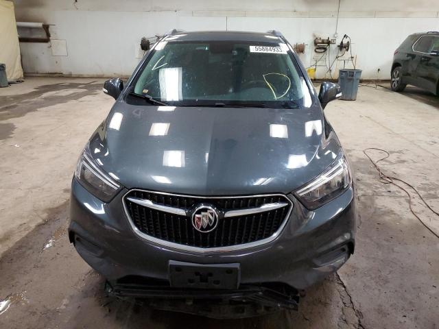 KL4CJASB2HB043361 - 2017 BUICK ENCORE PREFERRED CHARCOAL photo 5