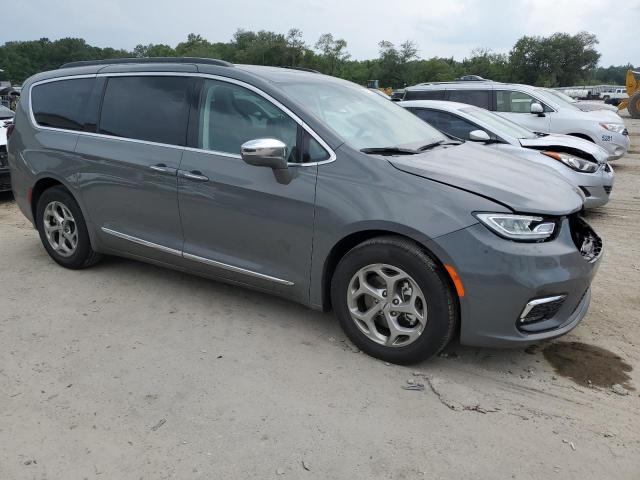 2C4RC1GGXNR180608 - 2022 CHRYSLER PACIFICA LIMITED GRAY photo 4