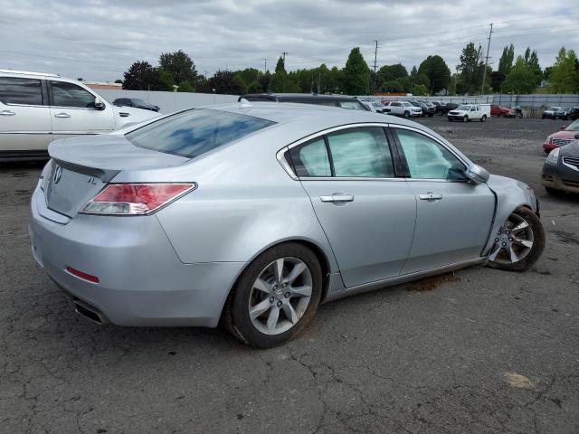 19UUA8F55CA028361 - 2012 ACURA TL SILVER photo 3