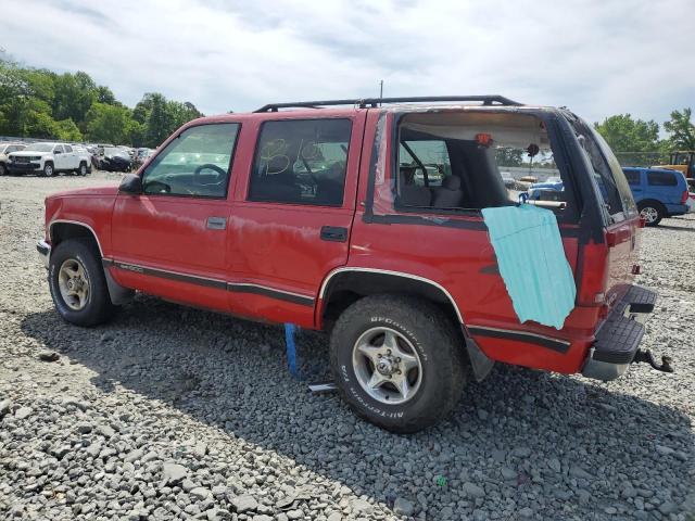 1GKEK13R5XJ700234 - 1999 GMC YUKON RED photo 2