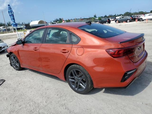 3KPF34AD4LE168116 - 2020 KIA FORTE GT LINE ORANGE photo 2