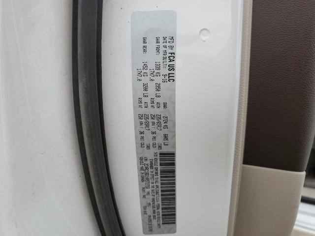 2C4RC1BG1HR572758 - 2017 CHRYSLER PACIFICA TOURING L თეთრი ფოტო 13