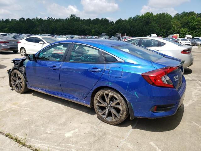 2HGFC2F86MH521298 - 2021 HONDA CIVIC SPORT 蓝色 照片 2